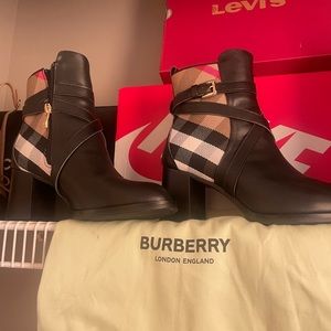 burberry ankle boots